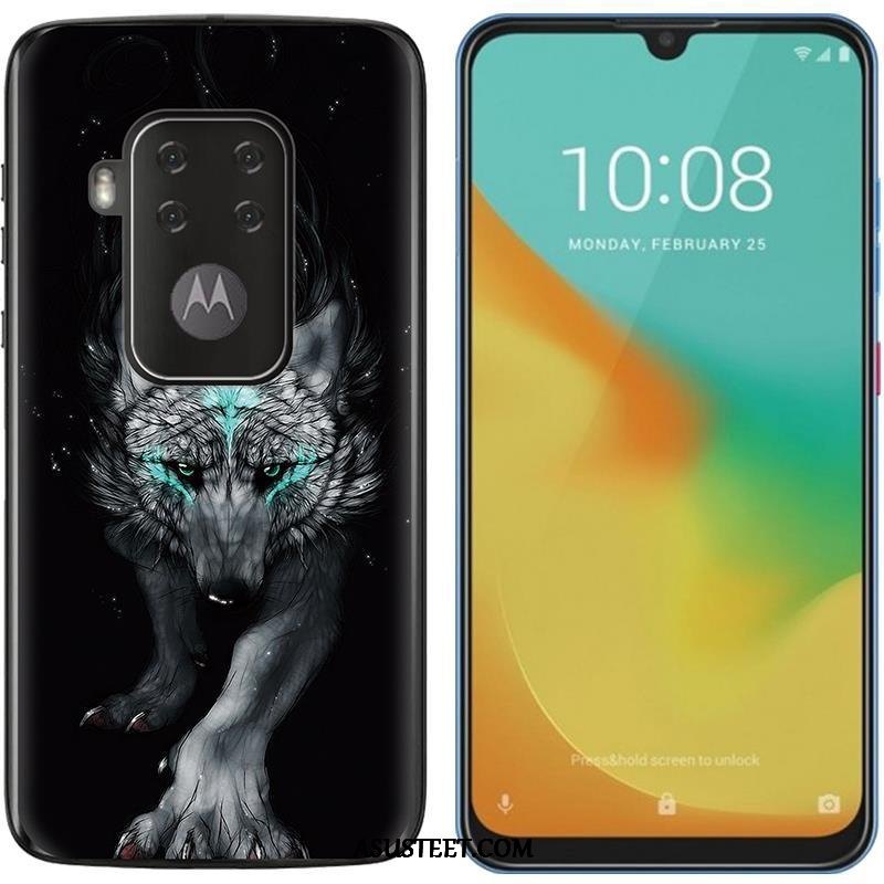 Motorola One Zoom Kuoret Uusi Kotelo Maalaus Kuori Pehmeä Neste