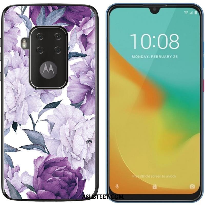 Motorola One Zoom Kuoret Uusi Kotelo Maalaus Kuori Pehmeä Neste