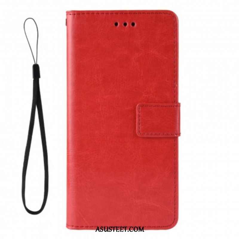 Nahkakotelo Xiaomi Redmi Note 10 / 10S Flashy Faux Leather