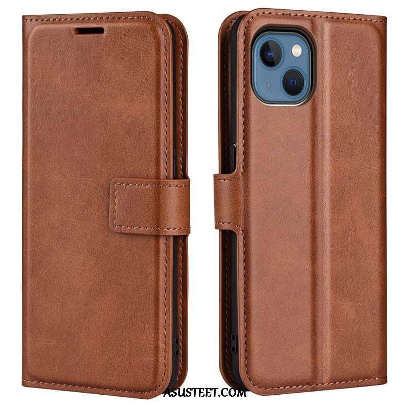 Nahkakotelo iPhone 14 Plus Ohut Extreme Leather -efekti