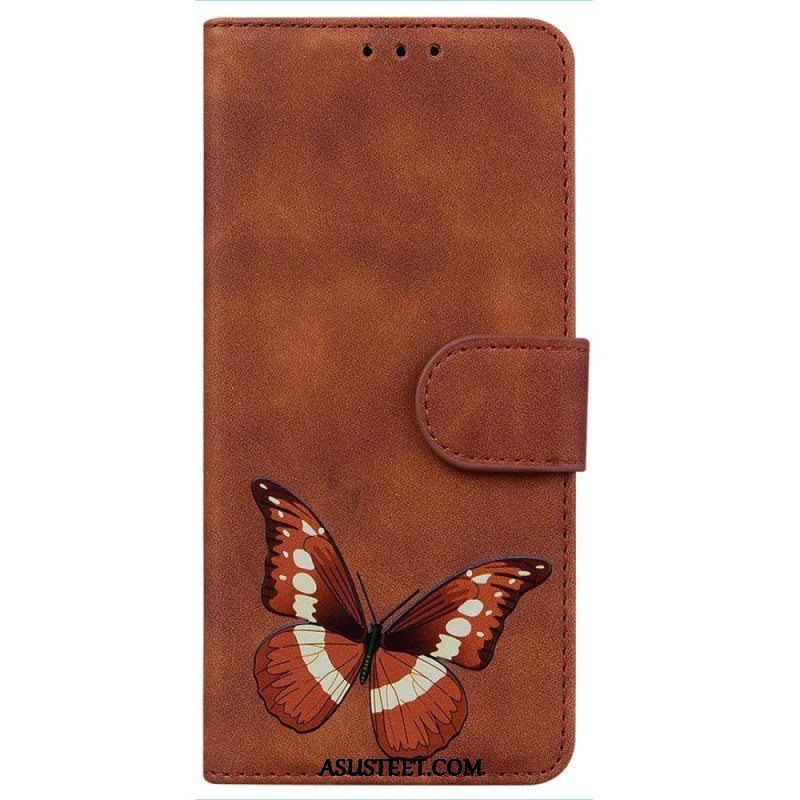 Nahkakotelo iPhone 14 Pro Butterfly Elegance