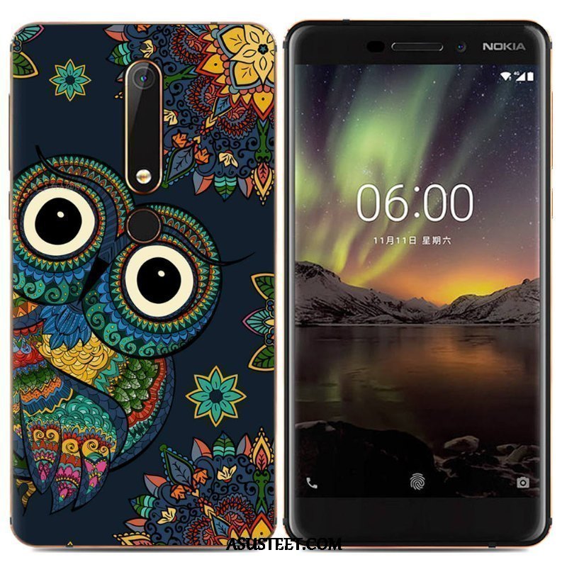 Nokia 6.1 Kuori Kuoret Trendi Puhelimen Luova Sarjakuva