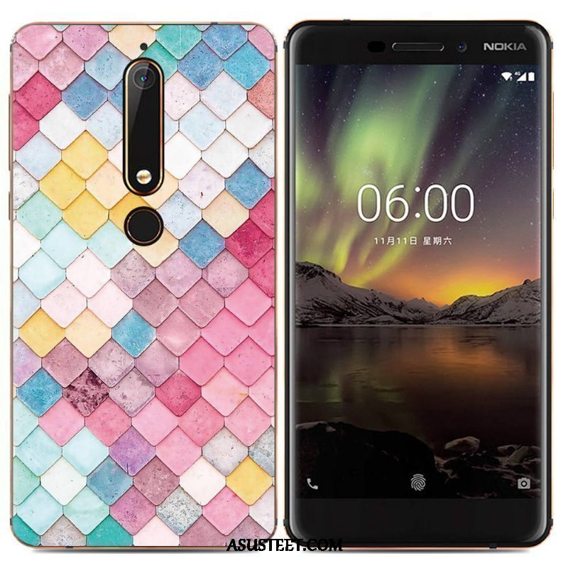 Nokia 6.1 Kuori Kuoret Trendi Puhelimen Luova Sarjakuva