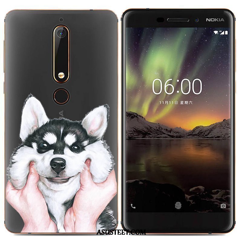 Nokia 6.1 Kuori Kuoret Trendi Puhelimen Luova Sarjakuva