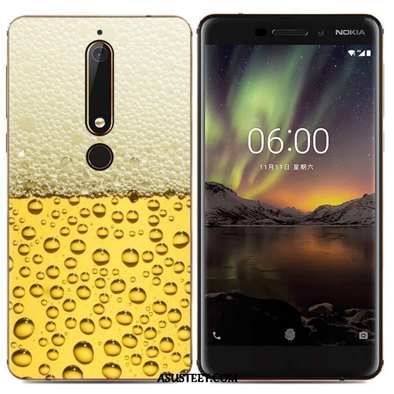 Nokia 6.1 Kuori Kuoret Trendi Puhelimen Luova Sarjakuva