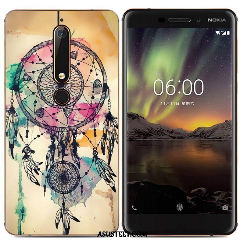 Nokia 6.1 Kuori Kuoret Trendi Puhelimen Luova Sarjakuva