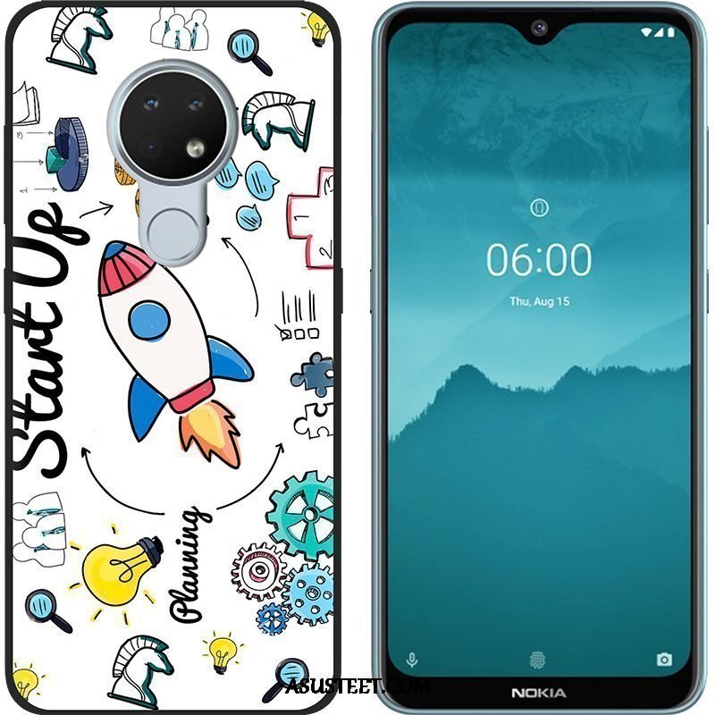 Nokia 6.2 Kuori Kuoret Luova Pesty Suede Hyvä Myynti Trendi