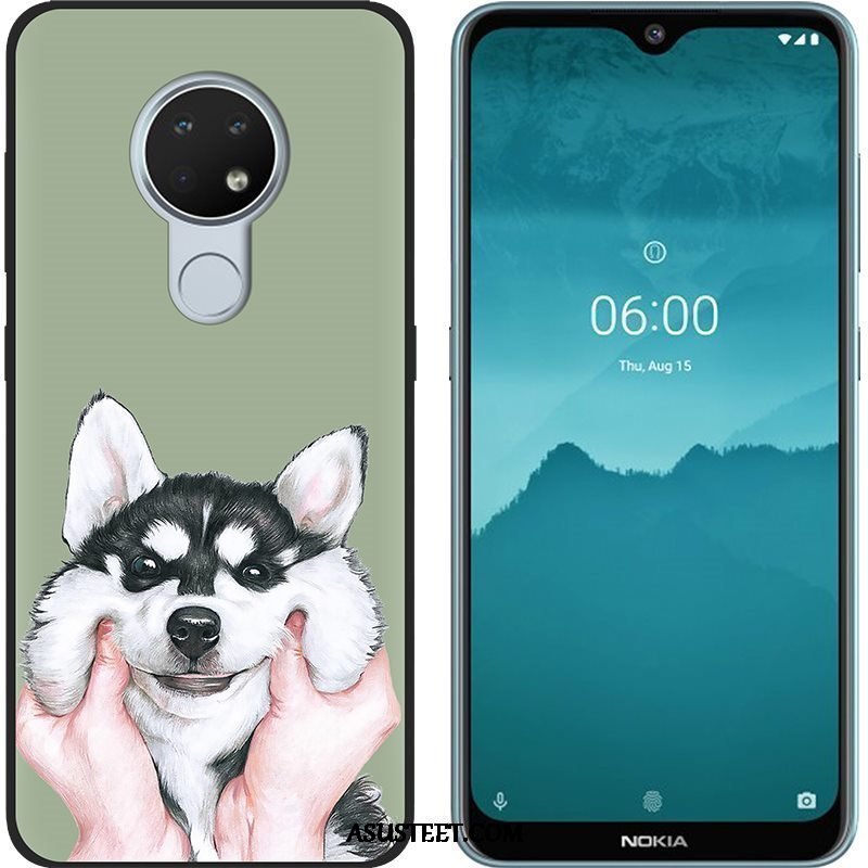 Nokia 6.2 Kuori Kuoret Luova Pesty Suede Hyvä Myynti Trendi