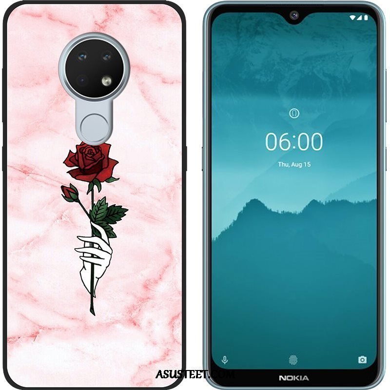 Nokia 6.2 Kuori Kuoret Luova Pesty Suede Hyvä Myynti Trendi