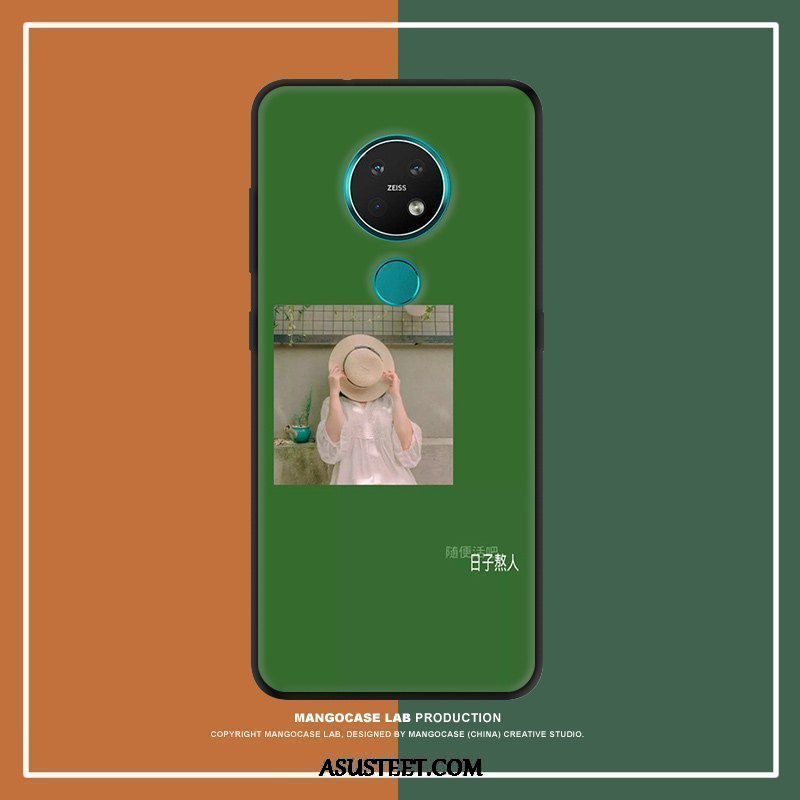Nokia 7.2 Kuori Kuoret Muokata Vihreä Trendi Persoonallisuus