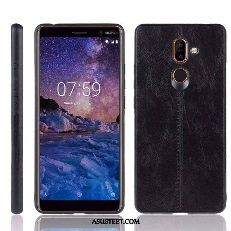 Nokia 7 Plus Kuoret Kotelo Suojaus Puhelimen Kuori Sininen