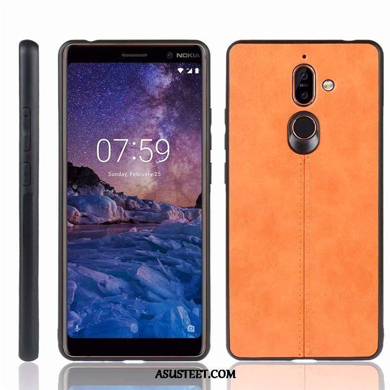 Nokia 7 Plus Kuoret Kotelo Suojaus Puhelimen Kuori Sininen