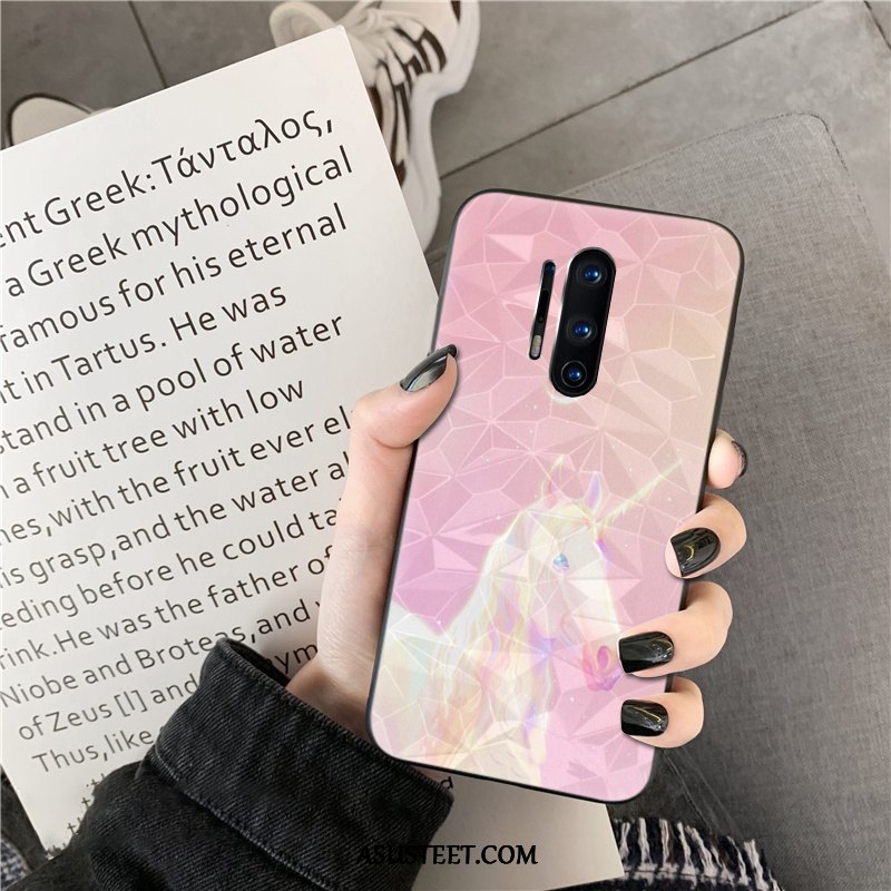 Oneplus 8 Pro Kuoret Timantti Net Red Mansikka Puhelimen Kuori