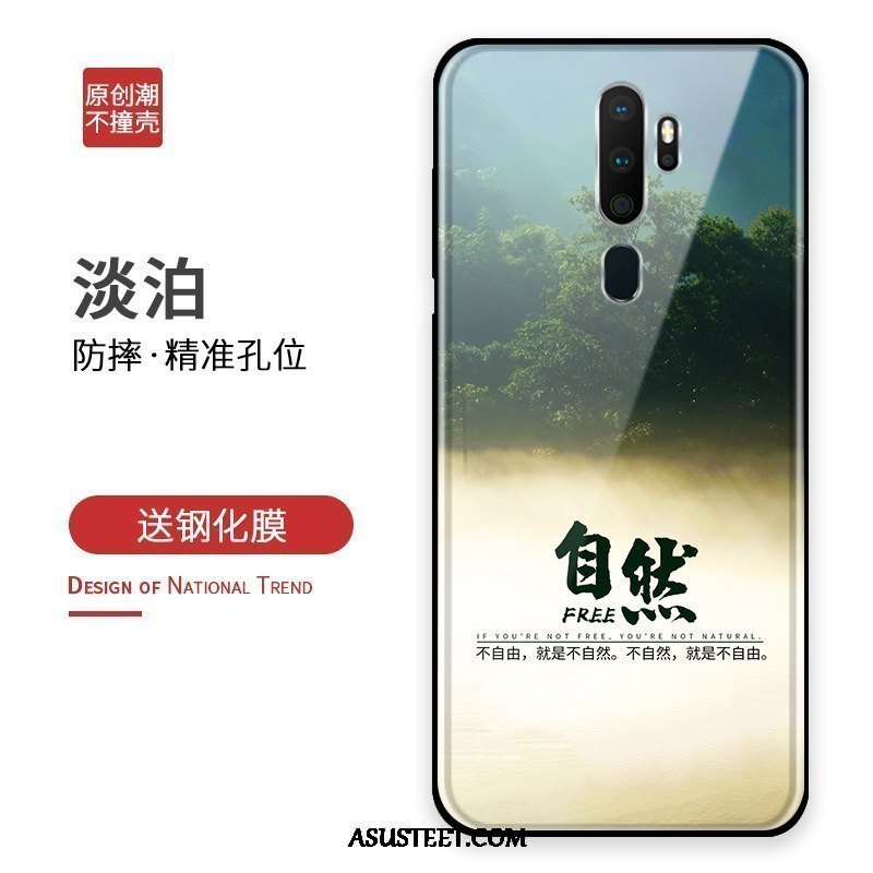 Oppo A9 2020 Kuoret Kotelo Lasi Puhelimen Suojaus Murtumaton