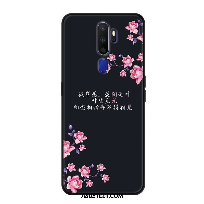 Oppo A9 2020 Kuoret Kuori Murtumaton Kukka Luova Pehmeä Neste