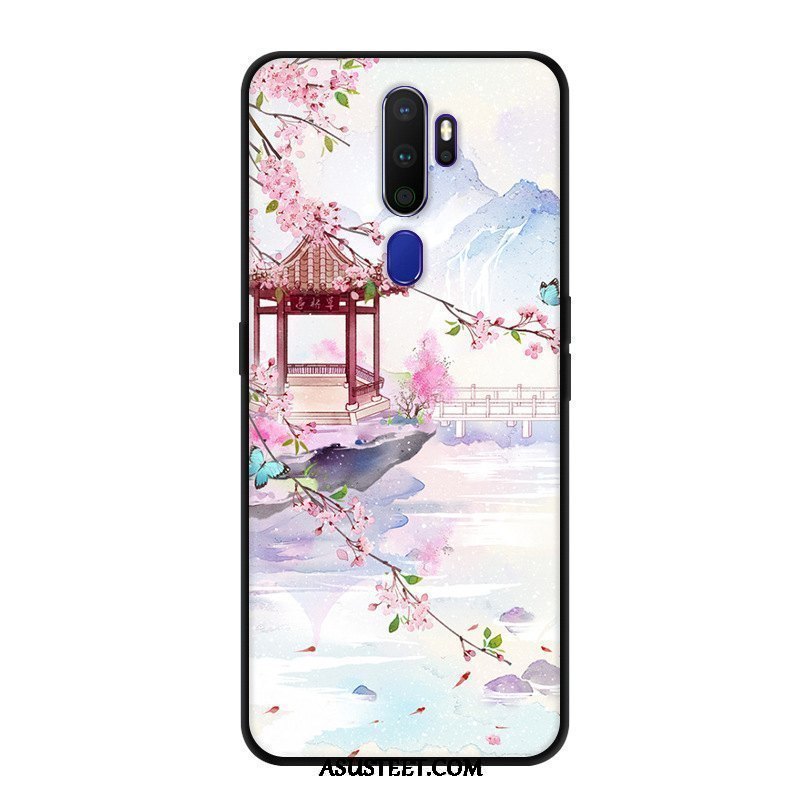 Oppo A9 2020 Kuoret Kuori Murtumaton Kukka Luova Pehmeä Neste