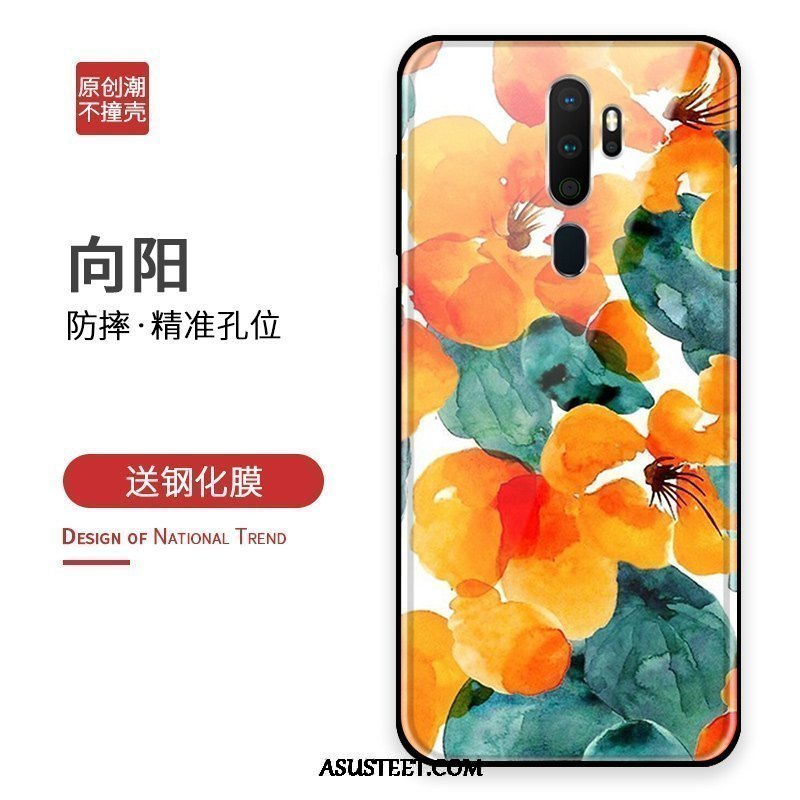 Oppo A9 2020 Kuoret Näytönsuojus Murtumaton Kotelo Kuori Suojaus