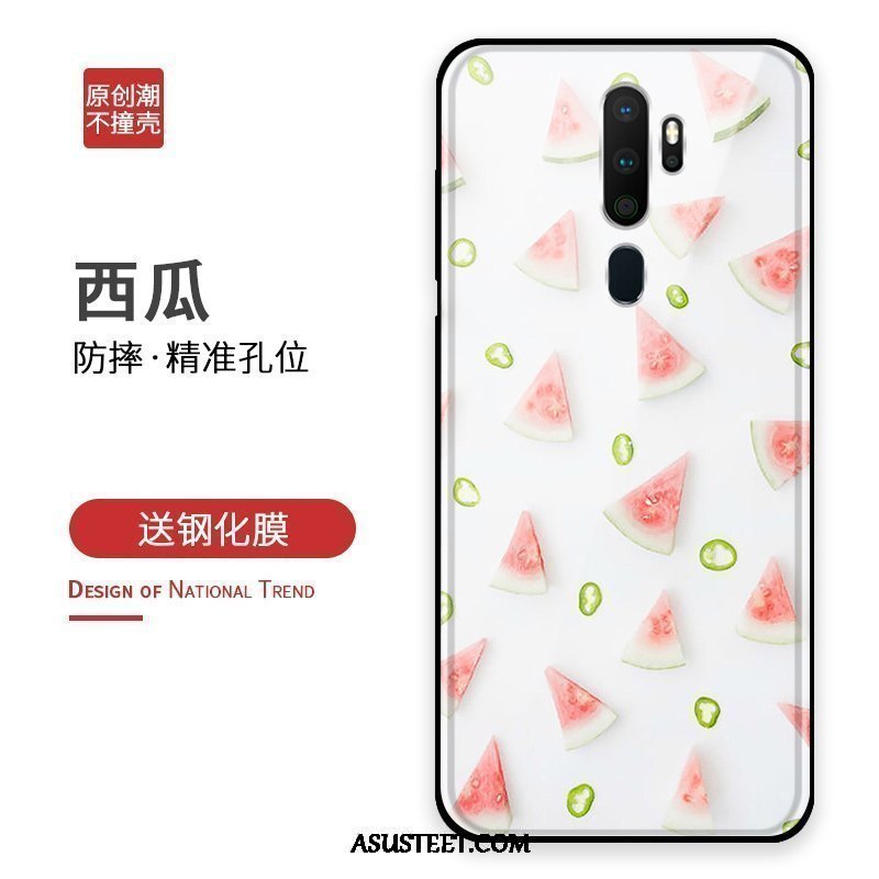 Oppo A9 2020 Kuoret Näytönsuojus Murtumaton Kotelo Kuori Suojaus