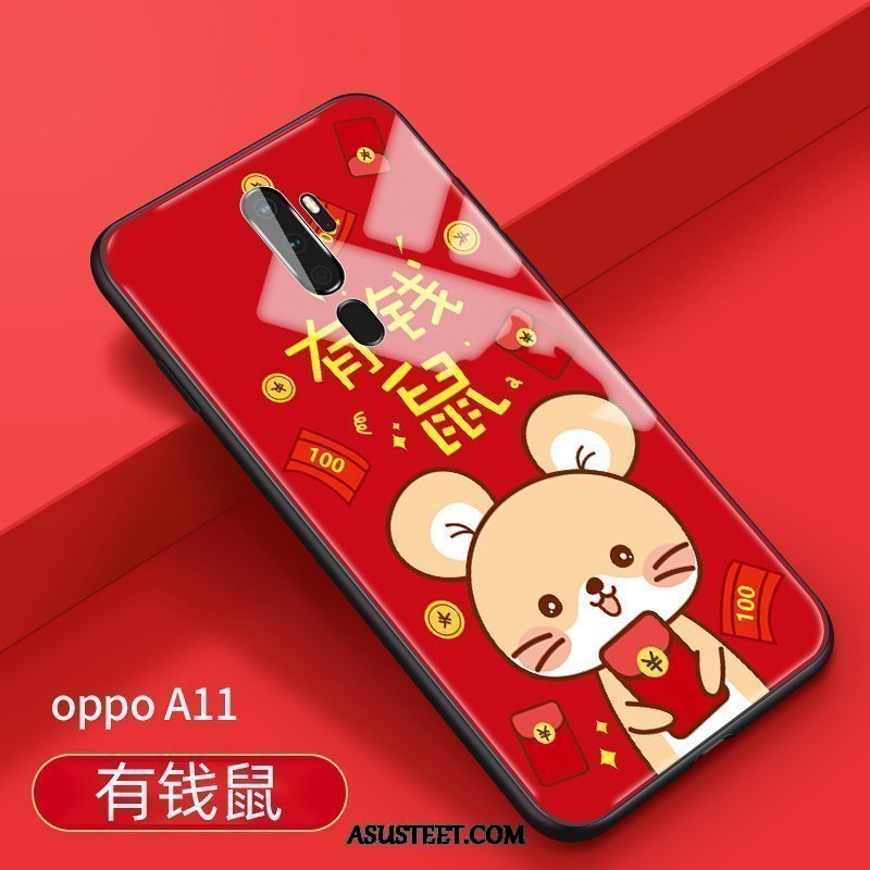 Oppo A9 2020 Kuoret Suojaus Puhelimen Kuori Trendi Silikoni