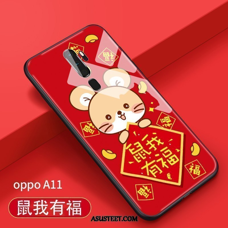 Oppo A9 2020 Kuoret Suojaus Puhelimen Kuori Trendi Silikoni