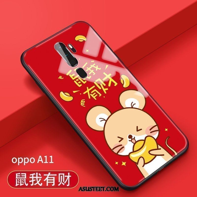 Oppo A9 2020 Kuoret Suojaus Puhelimen Kuori Trendi Silikoni