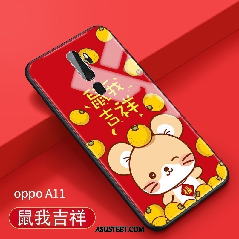 Oppo A9 2020 Kuoret Suojaus Puhelimen Kuori Trendi Silikoni