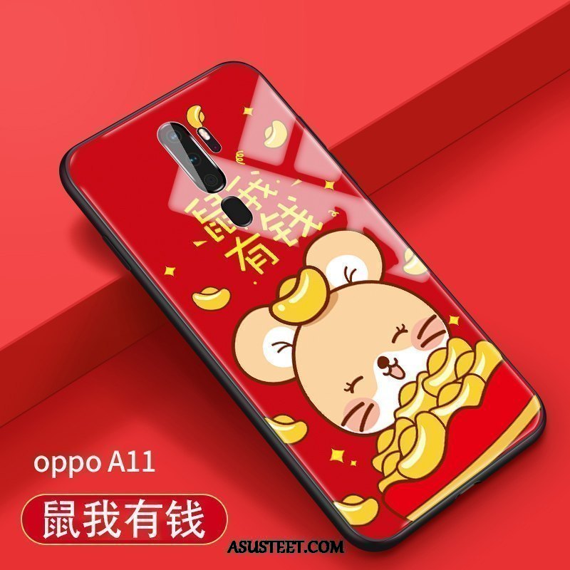 Oppo A9 2020 Kuoret Suojaus Puhelimen Kuori Trendi Silikoni