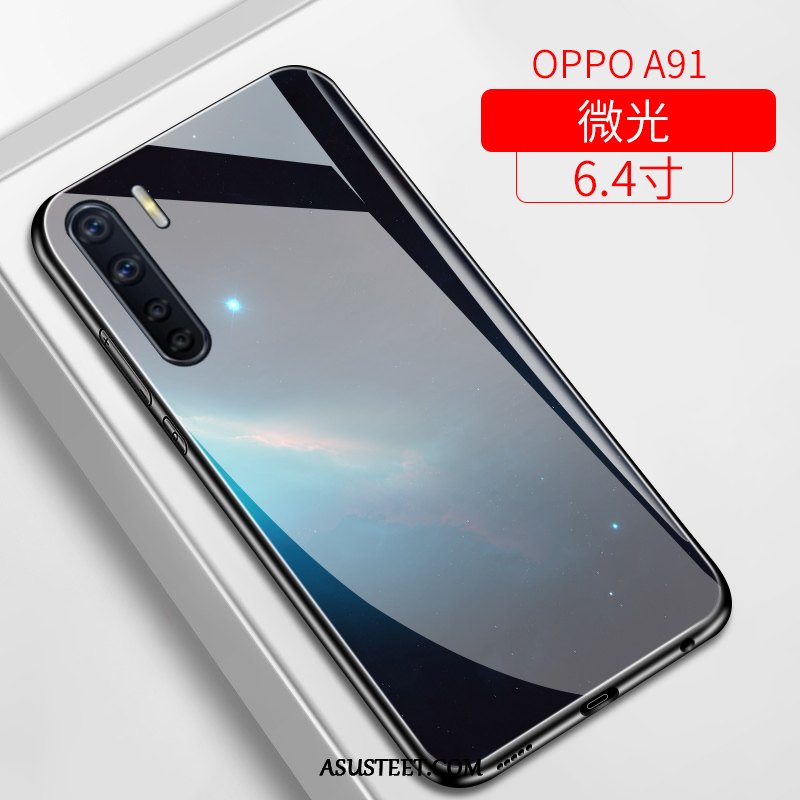 Oppo A91 Kuoret Luova Kuori Kotelo Tide-brändi Pehmeä Neste