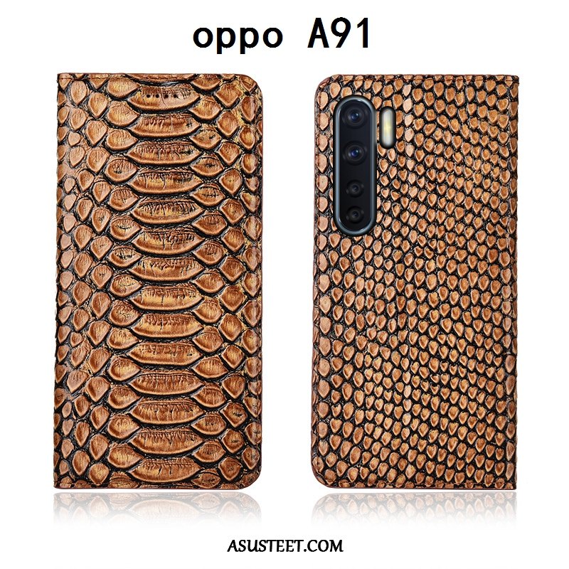 Oppo A91 Kuoret Murtumaton Puhelimen All Inclusive Kotelo Kukkakuvio