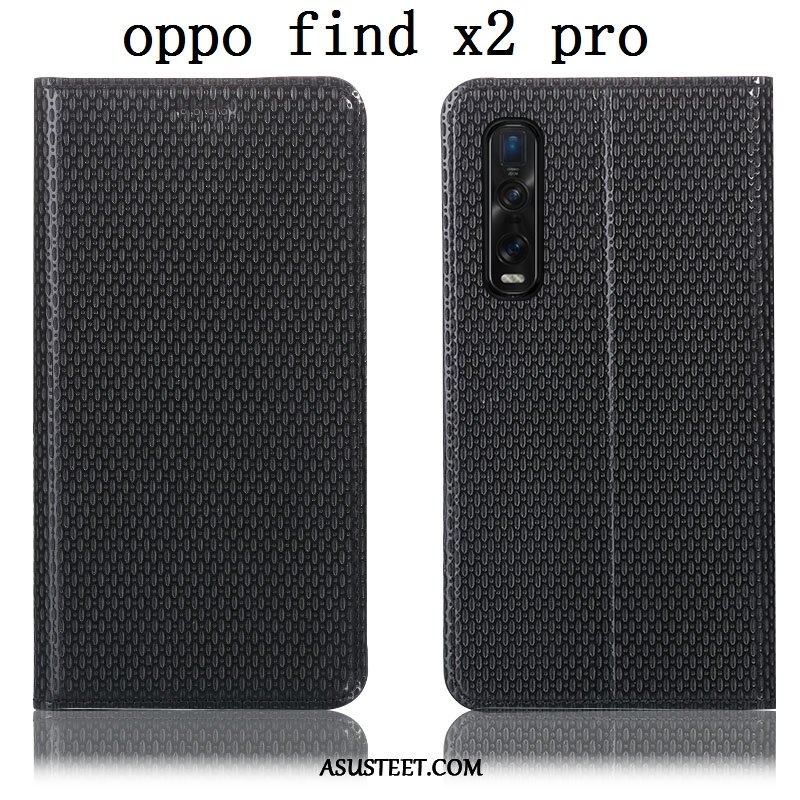 Oppo Find X2 Pro Kuoret Kuori Kukkakuvio Puhelimen Nahkakotelo Suojaus