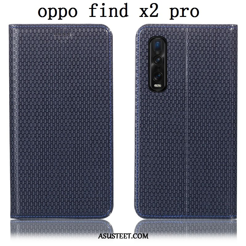 Oppo Find X2 Pro Kuoret Kuori Kukkakuvio Puhelimen Nahkakotelo Suojaus