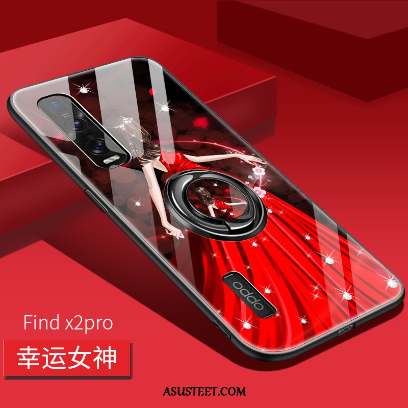 Oppo Find X2 Pro Kuoret Murtumaton Sininen Suojaus Kotelo Puhelimen