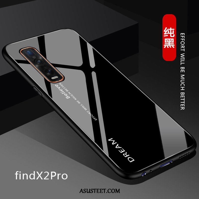 Oppo Find X2 Pro Kuoret Violetti Puhelimen Yksinkertainen Kuori Kiinteä Väri