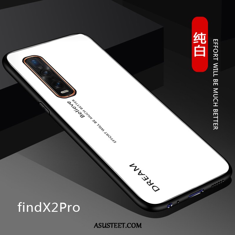 Oppo Find X2 Pro Kuoret Violetti Puhelimen Yksinkertainen Kuori Kiinteä Väri