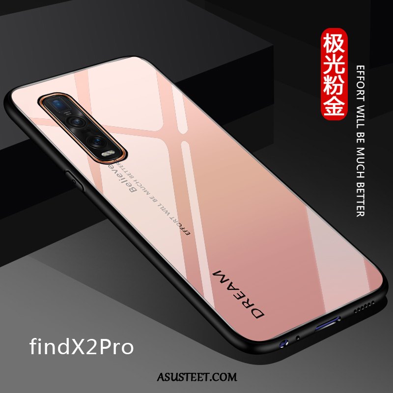 Oppo Find X2 Pro Kuoret Violetti Puhelimen Yksinkertainen Kuori Kiinteä Väri