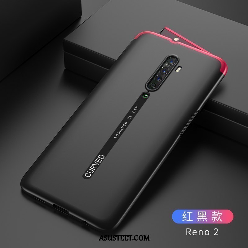 Oppo Reno 2 Kuoret Pesty Suede Kuori Murtumaton Karkaisu Näytönsuojus