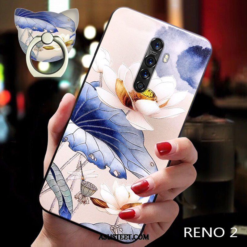 Oppo Reno 2 Kuoret Puhelimen Kiinalainen Tyyli Murtumaton Trendi Pehmeä Neste