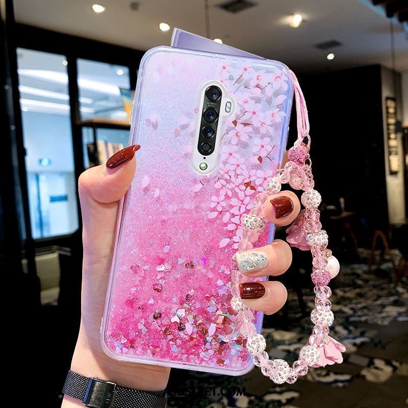 Oppo Reno 2 Kuoret Puhelimen Kuori Neste Juoksuhiekka Violetti