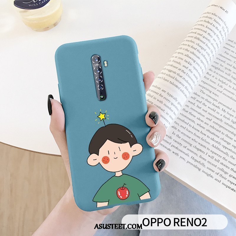 Oppo Reno 2 Kuoret Silikoni Rakastunut Suojaus Murtumaton Kuori