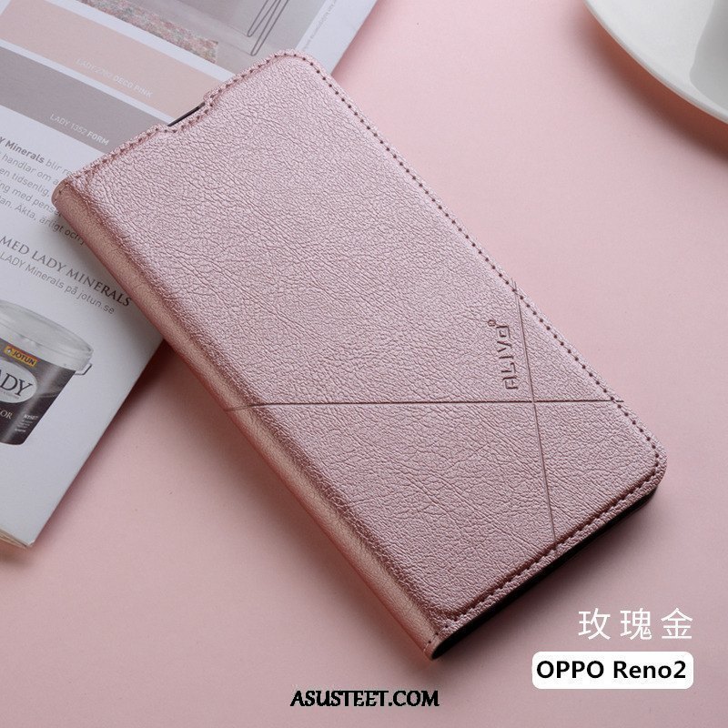 Oppo Reno 2 Kuori Kuoret Silikoni Pehmeä Neste Puhelimen Pinkki