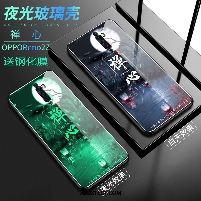 Oppo Reno 2 Z Kuori Kuoret Kirkas Suojaus Karkaisu Pehmeä Neste