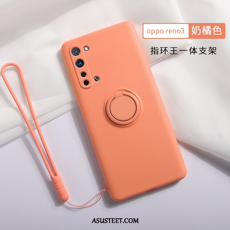 Oppo Reno 3 Kuoret Kuori All Inclusive Suojaus Silikoni Ohut