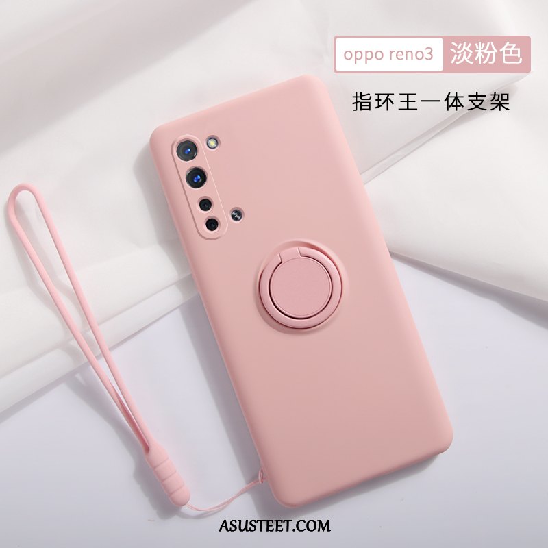 Oppo Reno 3 Kuoret Kuori All Inclusive Suojaus Silikoni Ohut