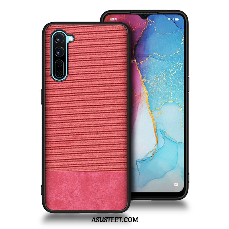 Oppo Reno 3 Kuori Kuoret Ohut Suojaus Silikoni Puhelimen Pesty Suede