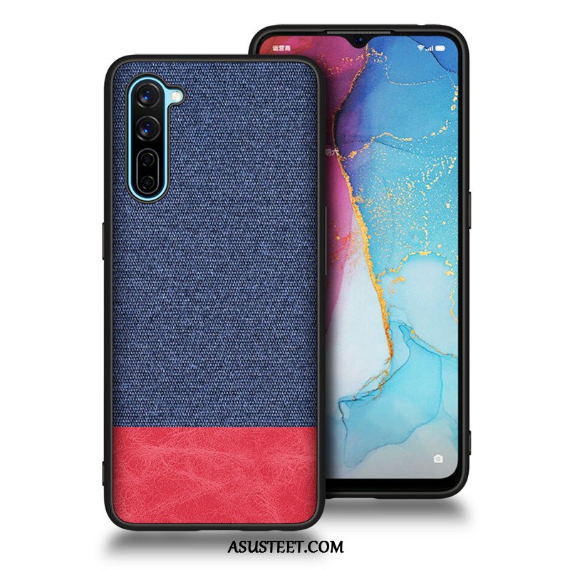 Oppo Reno 3 Kuori Kuoret Ohut Suojaus Silikoni Puhelimen Pesty Suede