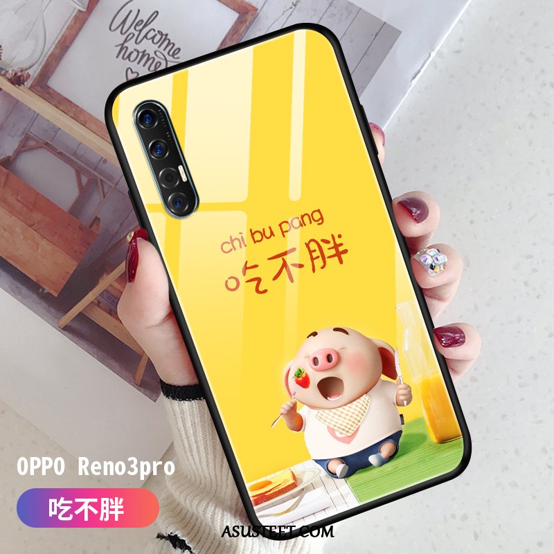 Oppo Reno 3 Pro Kuoret Kotelo Ultra Murtumaton Pehmeä Neste Sarjakuva