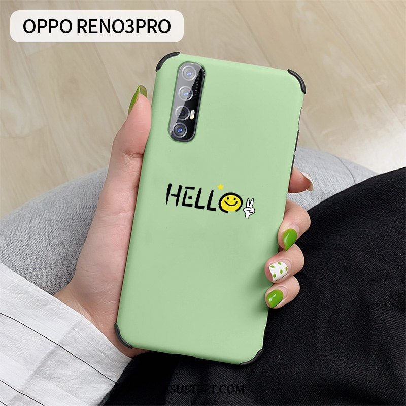 Oppo Reno 3 Pro Kuoret Puhelimen Kotelo Kuori Suojaus Net Red