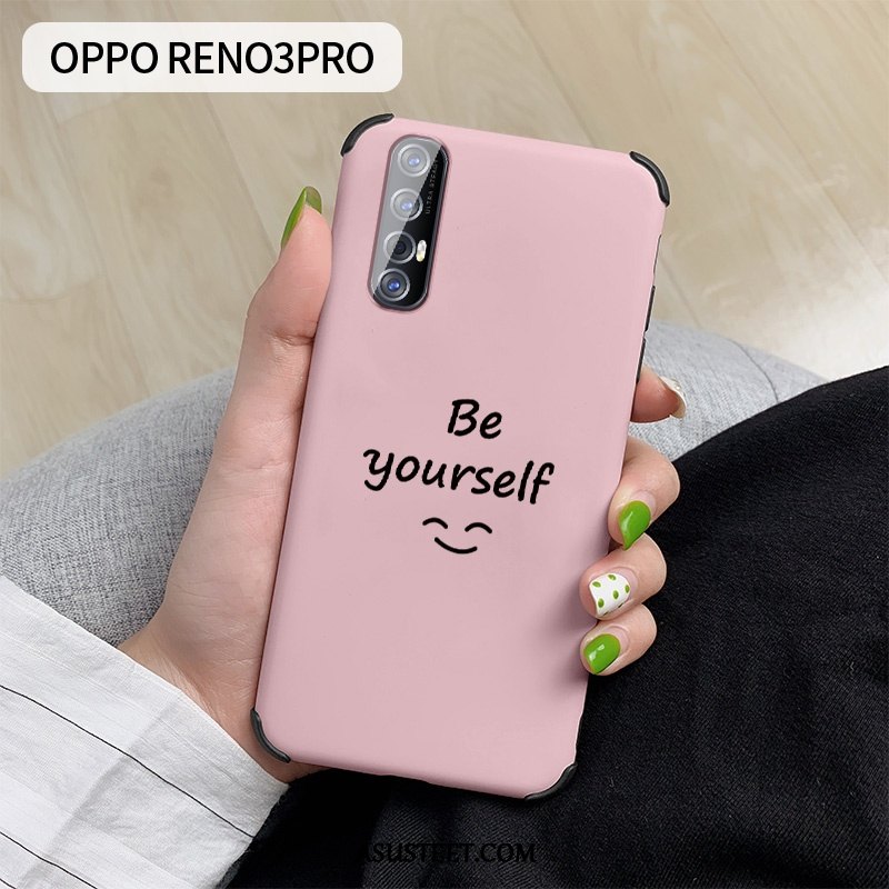 Oppo Reno 3 Pro Kuoret Puhelimen Kotelo Kuori Suojaus Net Red