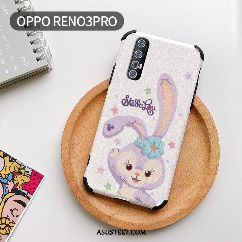 Oppo Reno 3 Pro Kuori Kuoret Pehmeä Neste Silikoni Mulberry Silkki Kani Puhelimen