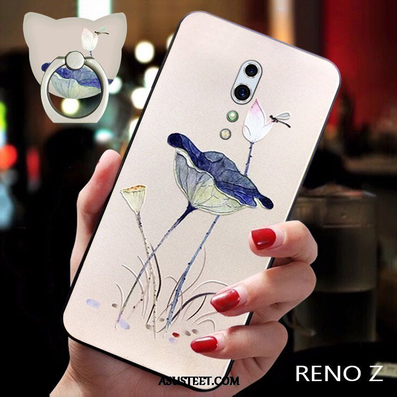 Oppo Reno Z Kuoret Murtumaton Kuori Pehmeä Neste Uusi Kukka